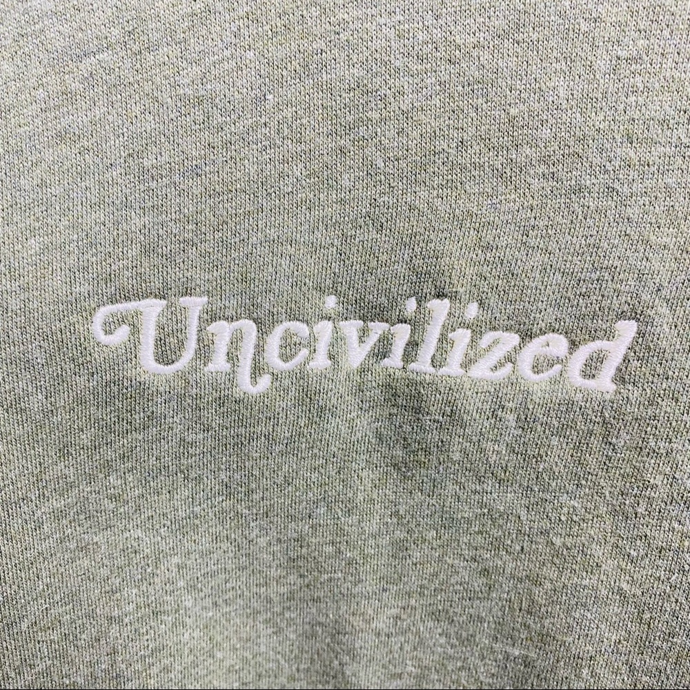 Uncivilized (Mr Foamer Simpson) Hoodie Size Xl View 6